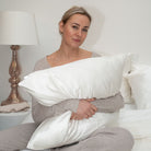 zijden kussensloop wit dreameaze