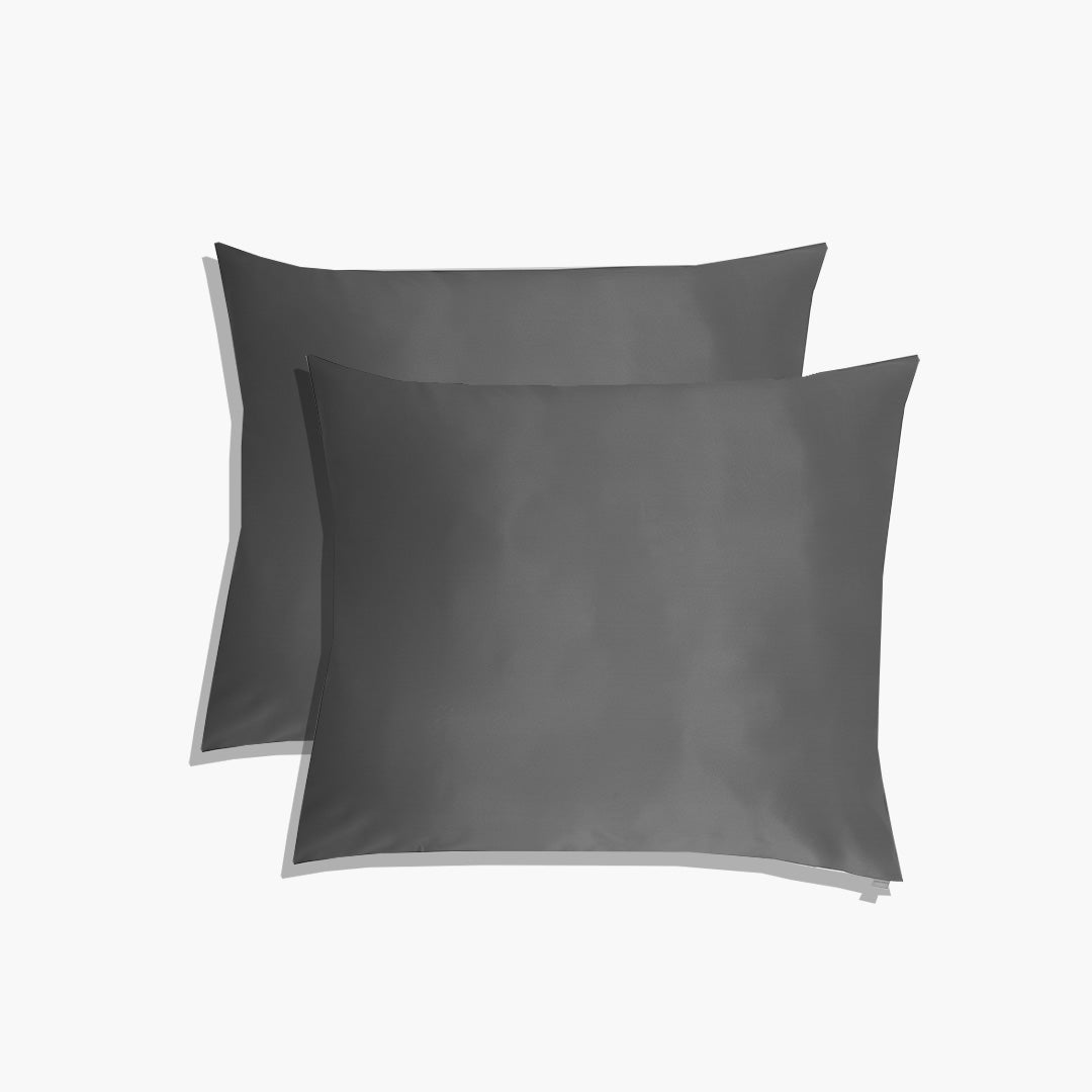 zijden kussensloop bundle grijs