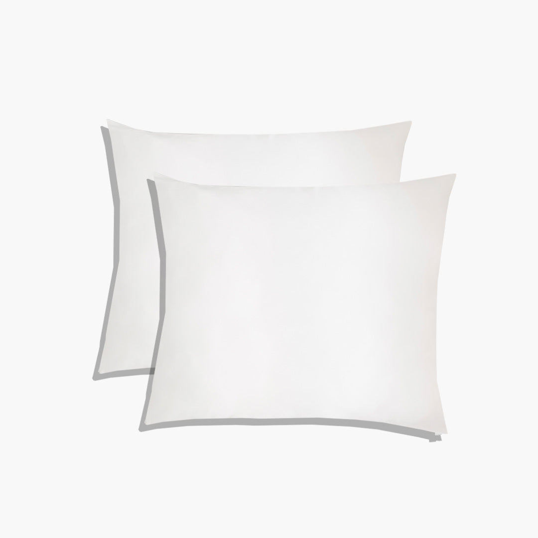 zijden kussensloop bundle wit